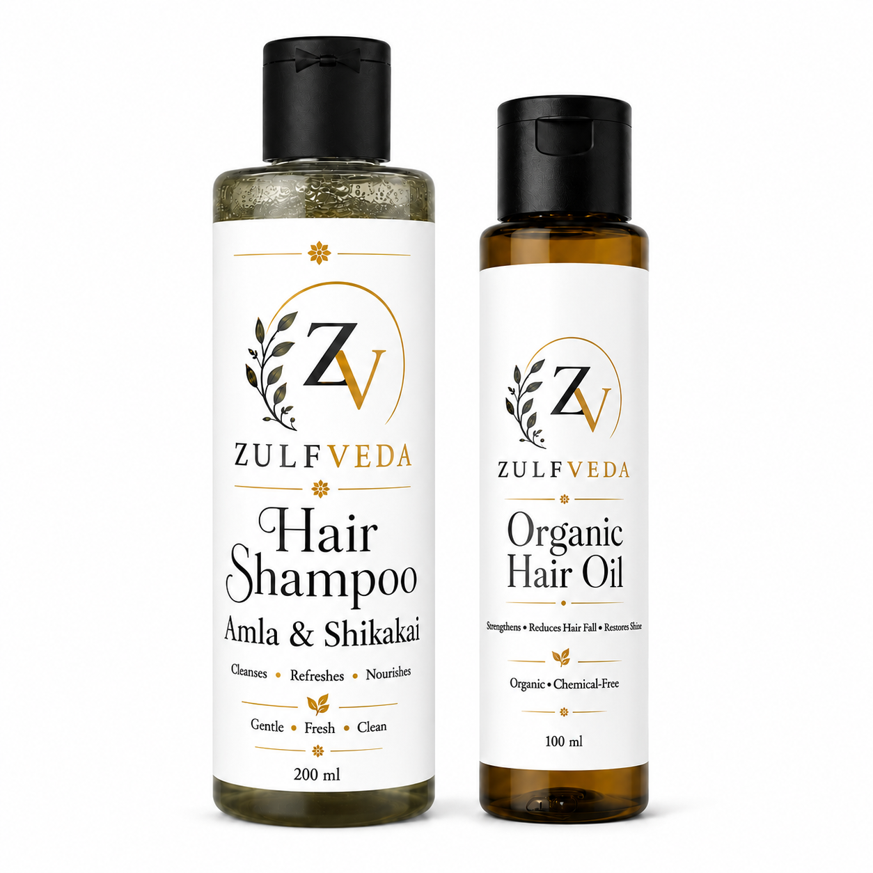 Hair Oil & Shampoo Combo