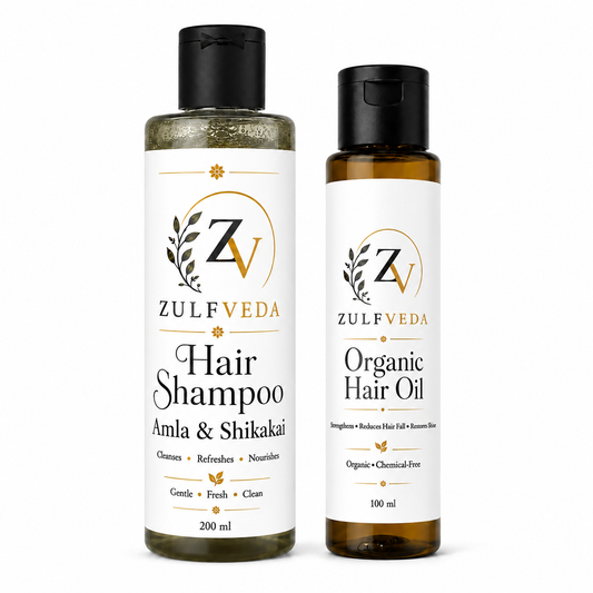 Hair Oil & Shampoo Combo